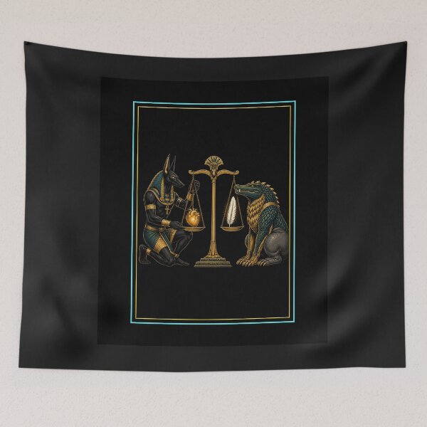 Item preview, Anubis & Ammit Weighing of the Heart designed and sold by Witch Joseph.
