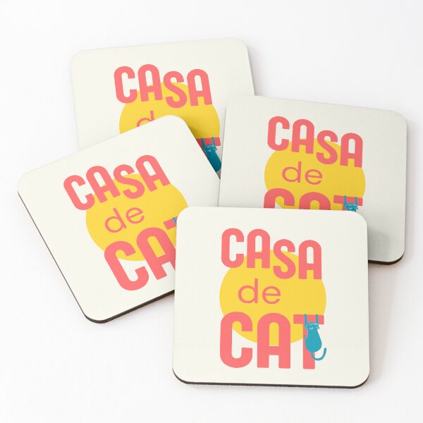 Item preview, Casa de Cat Yellow designed and sold by Melo&Mia.