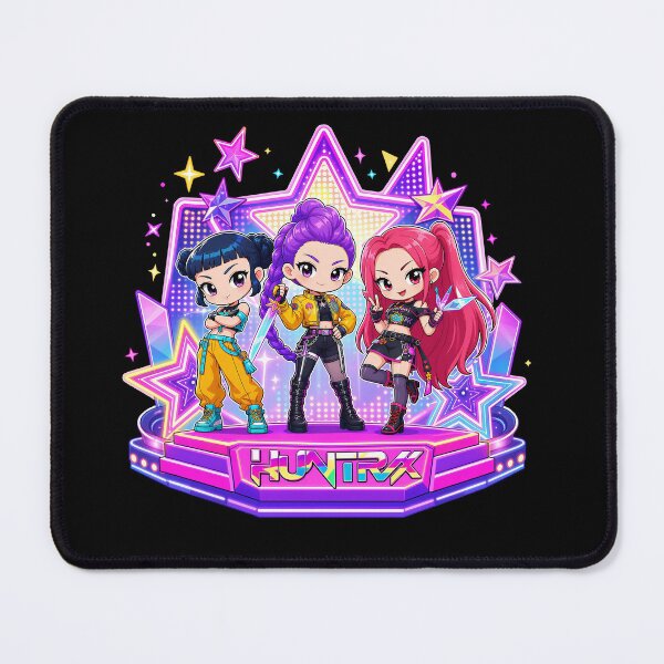 Item preview, Kpop fan art anime chibi kawaii rumi zoey mira designed and sold by Infdesigner.