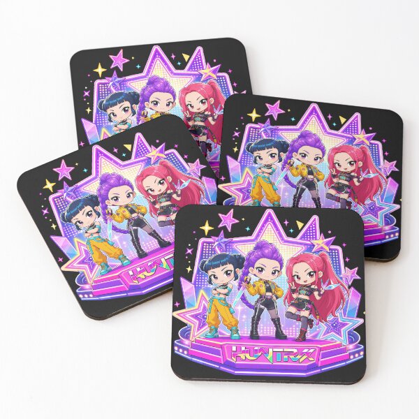 Item preview, Kpop fan art anime chibi kawaii rumi zoey mira designed and sold by Infdesigner.