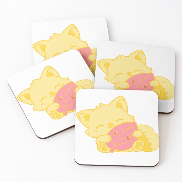 Item preview, Cute Kawaii Yellow Fox designed and sold by Phyllya Design.