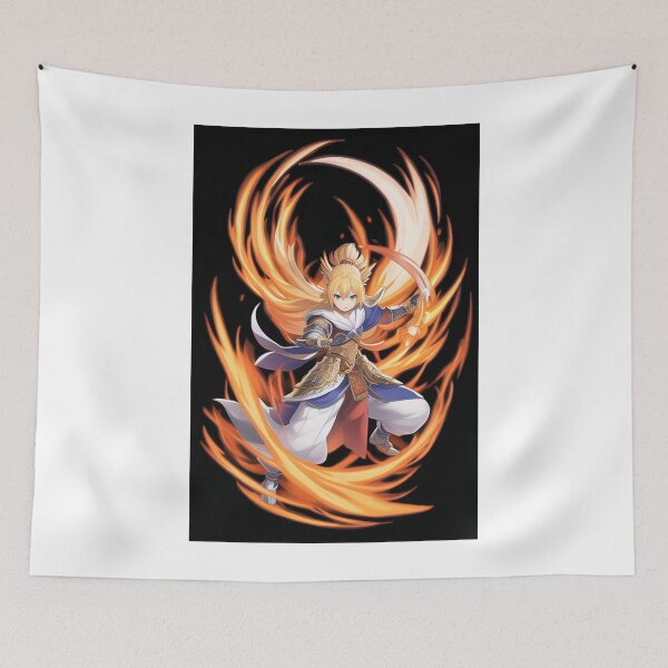Item preview, Art - Stylized Anime Heroine, Digital Fantasy Illustration designed and sold by AnimeShin.