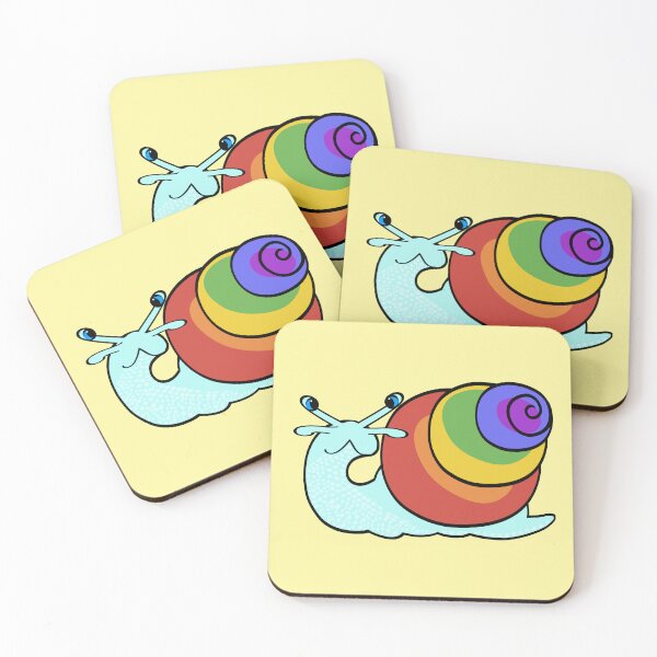 Item preview, Rainbow Silly Snail  designed and sold by Day10Machine.