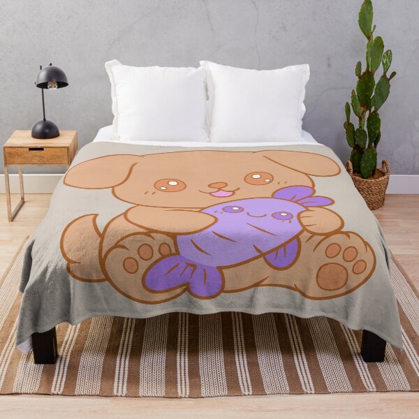 Item preview, Cute Kawaii Brown Puppy designed and sold by Phyllya Design.