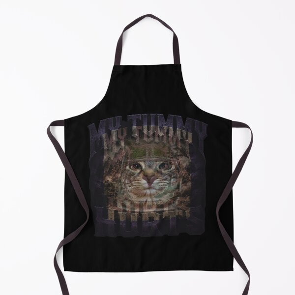 Item preview, My Tummy Hurts Soldier Cat Meme designed and sold by TypeRiotStudio.