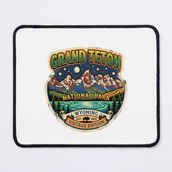 Item preview, Grand Teton National Park Wyoming Mountain & Lake designed and sold by LittleArij.