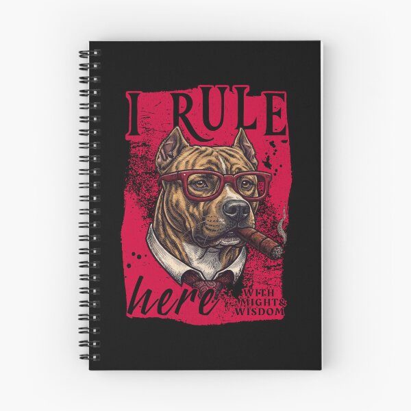 Item preview, Pitbull Boss Design – Funny Pitbull with Cigar Mafia Style designed and sold by PixelsPaws.