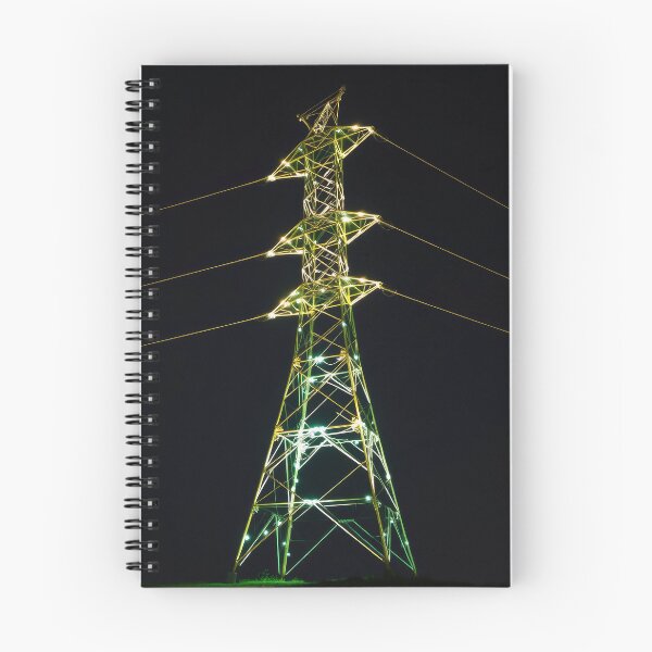 Item preview, Illuminated Power Transmission Tower | Minimalist Night Pylon designed and sold by Pylon-Bureau.