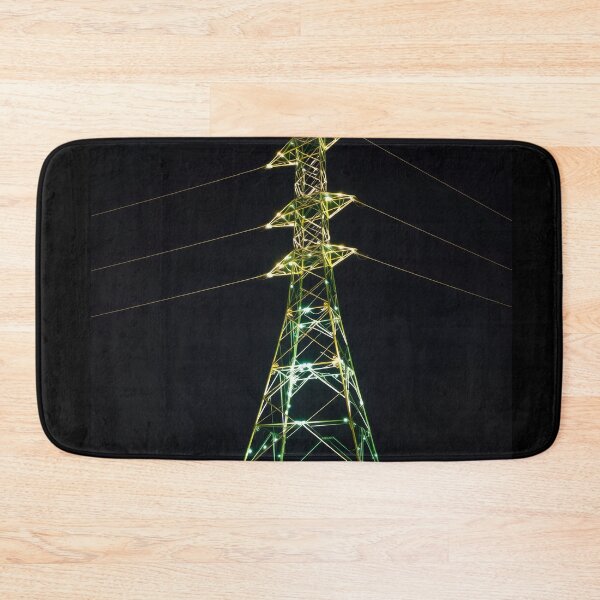 Item preview, Illuminated Power Transmission Tower | Minimalist Night Pylon designed and sold by Pylon-Bureau.