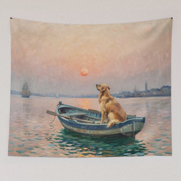 Artikelvorschau, Golden Retriever | Impressionistische Kunst entworfen und verkauft von Petsthetic.