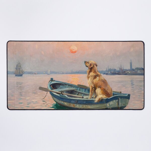 Item preview, Golden Retriever | Impressionist Fine Art designed and sold by Petsthetic.