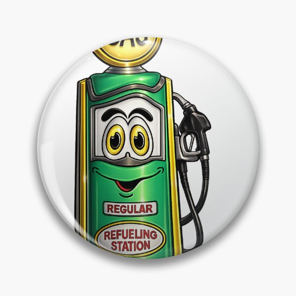 Item preview, Regular Gas Pump Cartoon designed and sold by Scott Hayes.