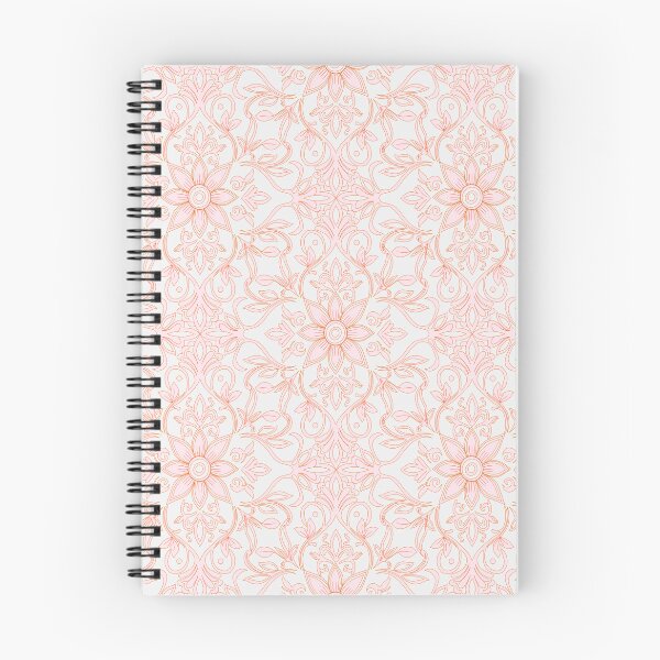 Item preview, Elegant Coquette Pink Damask Pattern - Vintage Floral Medallion designed and sold by joniJhon_design.