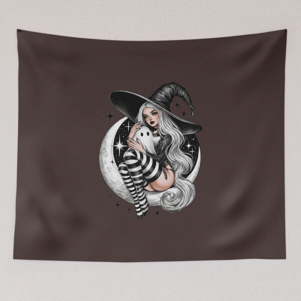 Item preview, Halloween Witch Ghost PNG designed and sold by MythicMood.