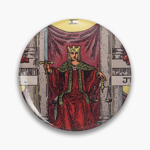 Item preview,  Vintage Seamles - Justice Tarot Card Pattern  designed and sold by energyoflove333.