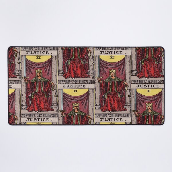 Item preview, Vintage Seamles - Justice Tarot Card Pattern designed and sold by energyoflove333.