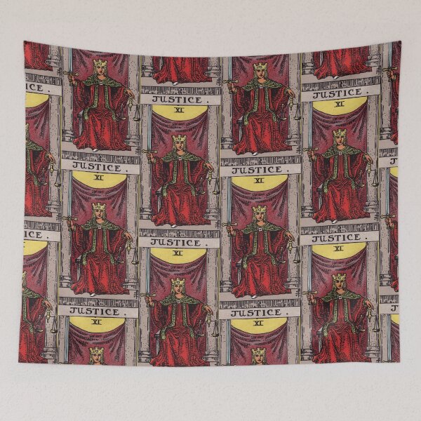 Item preview,  Vintage Seamles - Justice Tarot Card Pattern  designed and sold by energyoflove333.