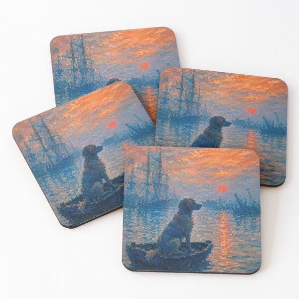 Item preview, Golden Retriever | Impressionist Fine Art designed and sold by Petsthetic.