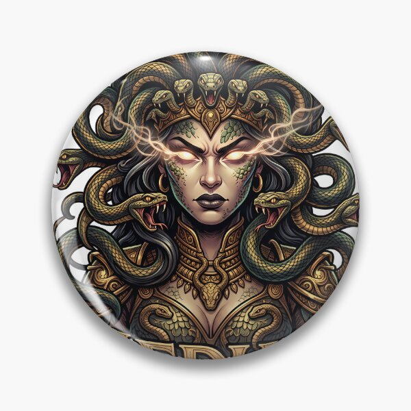 Item preview, Meduza, gorgon,greek mythology,stone gaze designed and sold by Hephaestus's Forge.