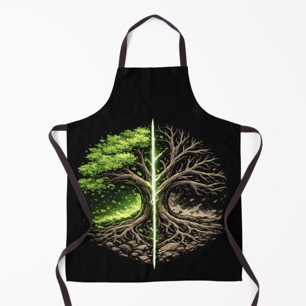 Item preview, Tree of Life and Death Yin Yang Nature Balance designed and sold by CreativeMindsetLab.