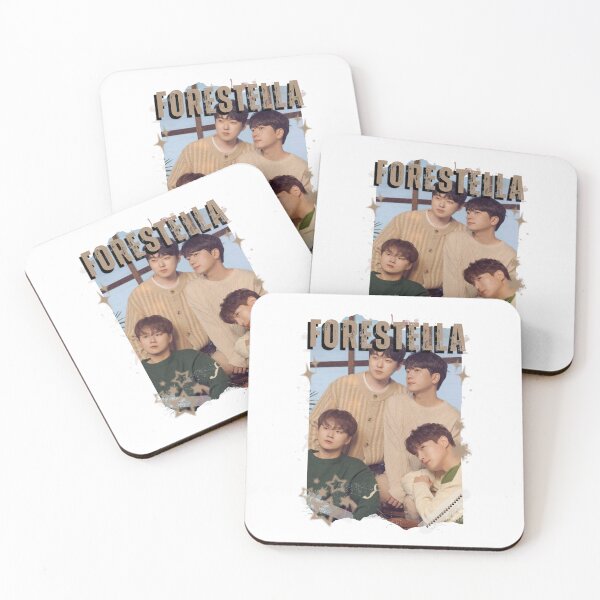 Item preview, Forestella Global Vocal KPOP Boy Group Black and White Collage Digital Art Portrait designed and sold by AJUNICE STUDIO.