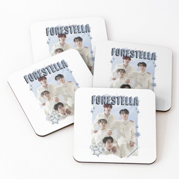 Item preview, Forestella Global Vocal KPOP Boy Group Black and White Collage Digital Art Portrait designed and sold by AJUNICE STUDIO.