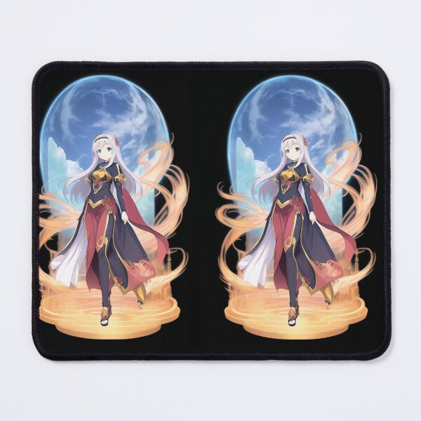 Item preview, Art - Stylized Anime Heroine, Flamboyant Fantasy Illustration designed and sold by AnimeShin.