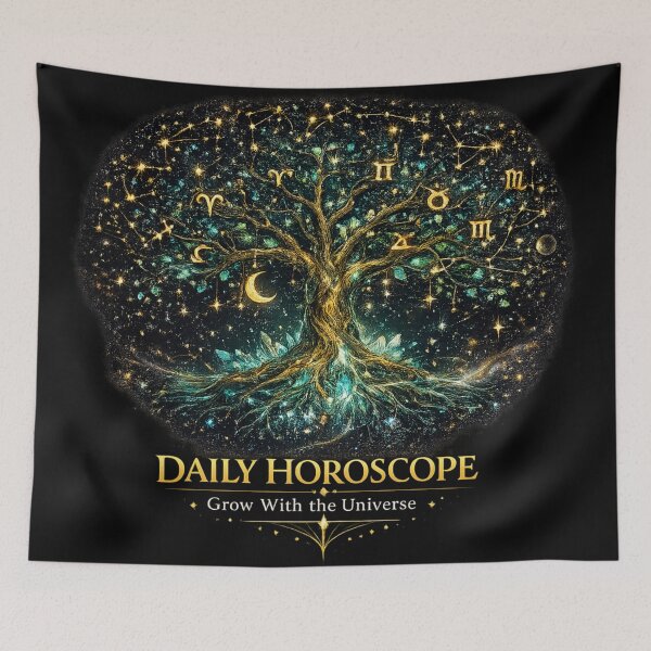 Item preview, Daily Horoscope Crystal Ball | Zodiac Galaxy Fortune Teller Design designed and sold by irfanshikh.
