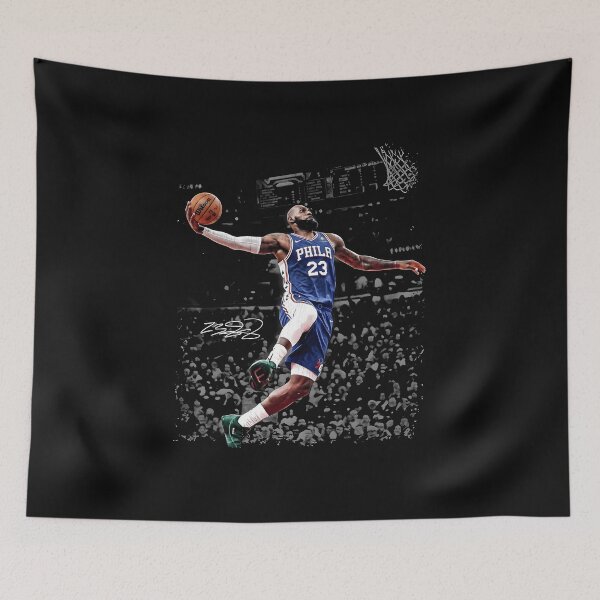 Item preview, LeBron James Philadelphia Basketball Trade Rumor Fan Graphic T-Shirt designed and sold by TropikaArts.