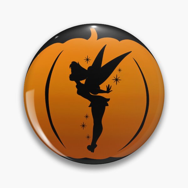 Artikelvorschau, Tinker Bell Silhouette Halloween Kürbis entworfen und verkauft von Major12.
