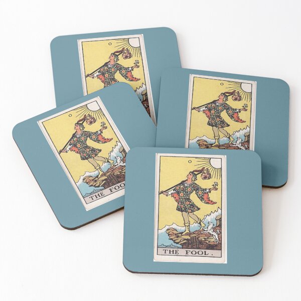 Item preview, Vintage Seamless - The Fool Tarot Card Pattern  designed and sold by energyoflove333.