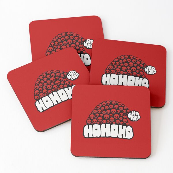 Item preview, Ho Ho Ho Skull Christmas Funny Hat Design designed and sold by Kaurisdigital.