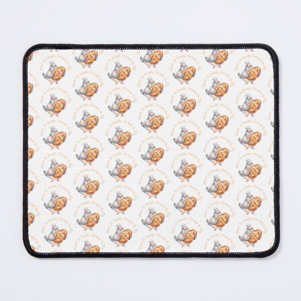 Item preview, Born to Snack Forced to Fly | Funny Baker Pigeon Meme Design designed and sold by HelgaCraftery.