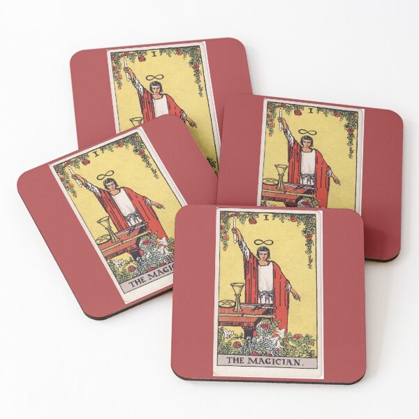 Item preview, Vintage Seamless - The Magician Tarot Card Pattern  designed and sold by energyoflove333.