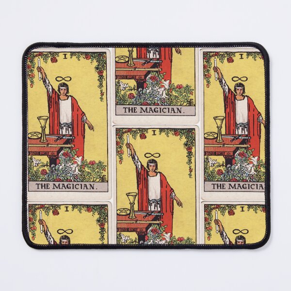 Item preview, Vintage Seamless - The Magician Tarot Card Pattern designed and sold by energyoflove333.