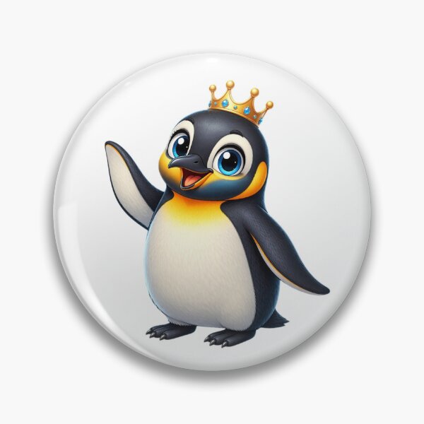 Item preview, King Penguin designed and sold by The Terrace Touch.