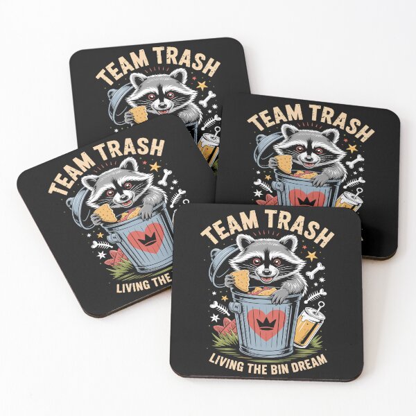 Item preview, TEAM TRASH – LIVING THE BIN DREAM designed and sold by jkrphoto.