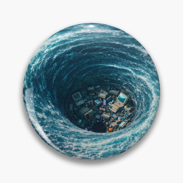 Item preview, Vintage Tech in the Ocean designed and sold by m-y-A-I-A-R-T-.