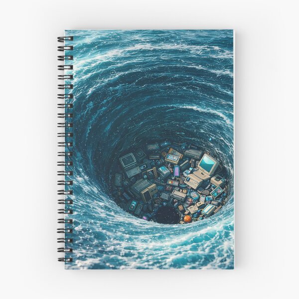 Item preview, Vintage Tech in the Ocean designed and sold by m-y-A-I-A-R-T-.