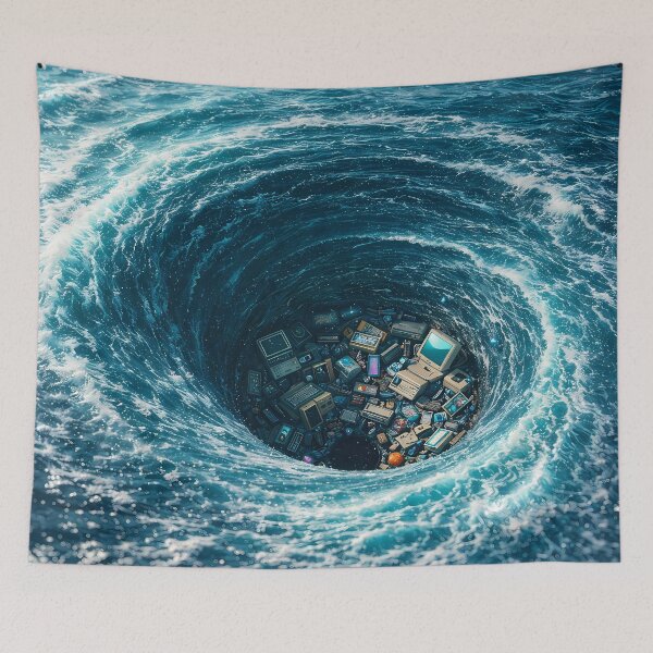 Item preview, Vintage Tech in the Ocean designed and sold by m-y-A-I-A-R-T-.