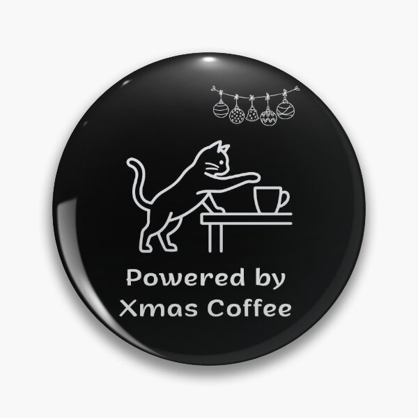 Item preview, Powered by Xmas Coffee | Espresso Yourself Cats | Minimalist Christmas Coffee Cat designed and sold by ContigoART.