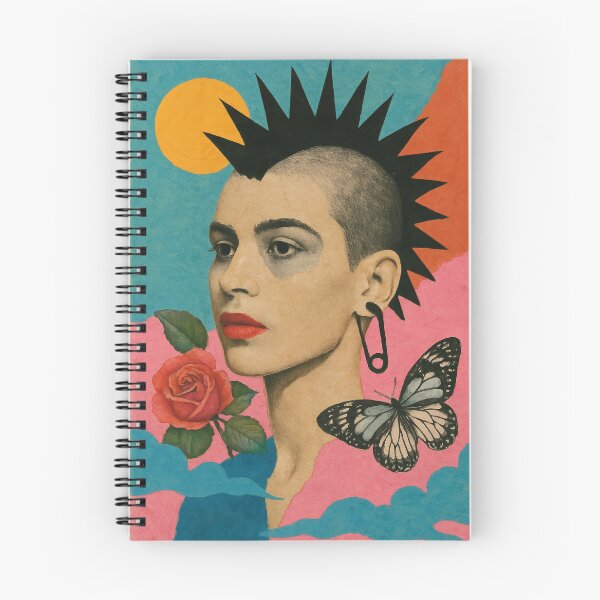 Item preview, Punk Girl Rebellion Anarchy Art designed and sold by Design Atlas.