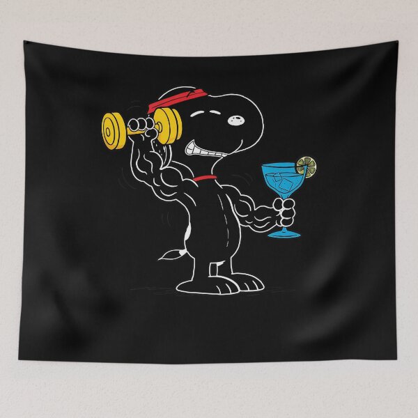 Item preview, Muscles And Margaritas Dog Lifting Weights designed and sold by AdrianMis.