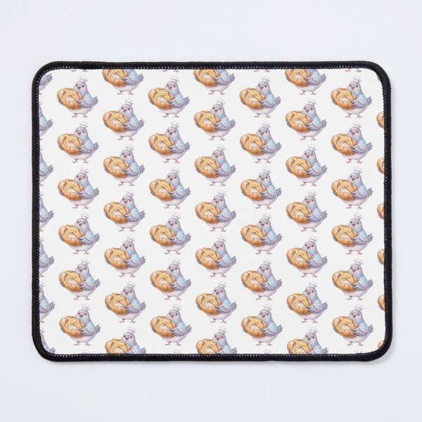 Item preview, Certified Bread Collector | Cute Baker Pigeon Watercolor Design designed and sold by HelgaCraftery.