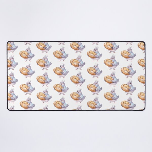 Item preview, Certified Bread Collector | Cute Baker Pigeon Watercolor Design designed and sold by HelgaCraftery.