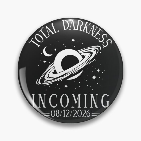 Item preview, Total Darkness Incoming Solar Eclipse 2026 designed and sold by legendaryskins.