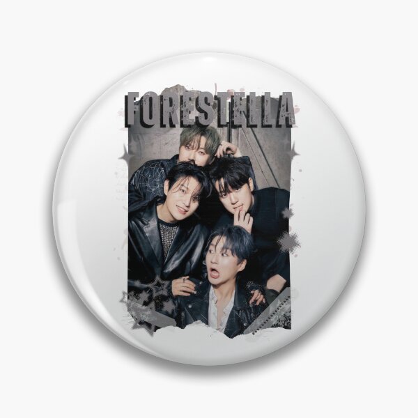 Item preview, Forestella Global Vocal KPOP Boy Group Black and White Collage Digital Art Portrait designed and sold by AJUNICE STUDIO.