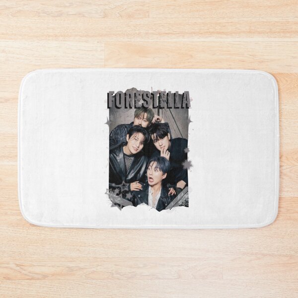 Item preview, Forestella Global Vocal KPOP Boy Group Black and White Collage Digital Art Portrait designed and sold by AJUNICE STUDIO.