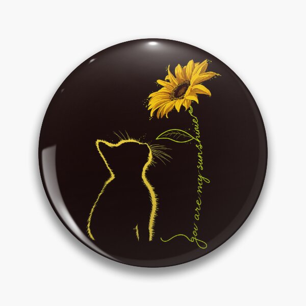 Item preview, You are my Sunshine Cat & Sunflower | Cute Neon Light Art  designed and sold by Next Level Prints.