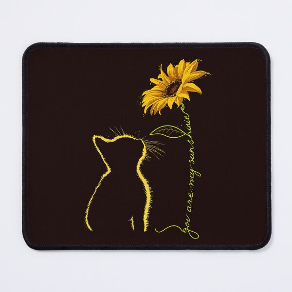 Item preview, You are my Sunshine Cat & Sunflower | Cute Neon Light Art  designed and sold by Next Level Prints.